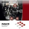Bevinsee Shifter Base Bushings Compatible with Honda Civic FN2 Type R FD2 Type R 2006-2011 Red