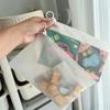 10/20 Pieces Clear Bag with Pull Tab for Home Brush Pen Stationery Accessories Storage Travel Sock Packaging Resealable