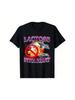 Camiseta Meme Divertido Intolerante a la Lactosa LAUDAH Elegante, Cómoda, Estampada, Imprescindible para Todas las Estaciones 220g