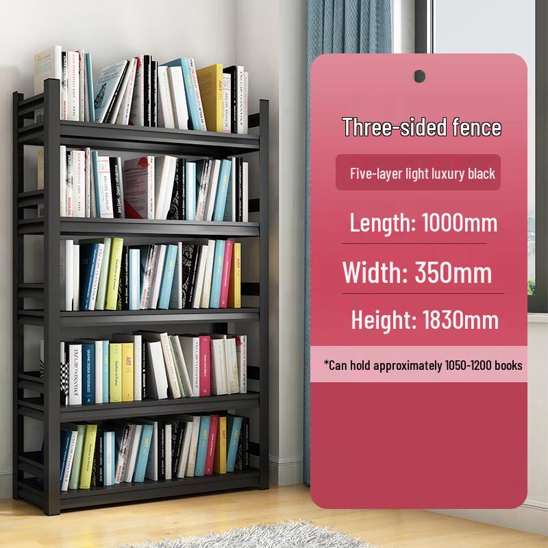 5-Tier Carbon Steel Industrial Storage Shelf