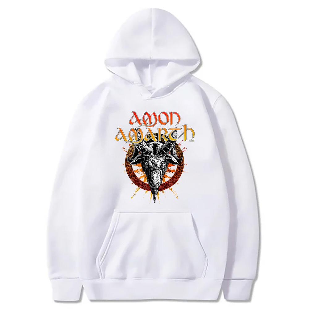 Amon Amarth Heidrun Over Latin America 2024 Hoodie New Oversized Clothing Female Male Sweatshirts Outdoor Casual Pullovers