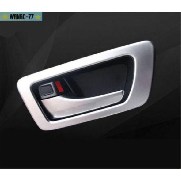 Silver Inner Car Door Handle Bowl Cover Trim Fit For Toyota Highlander 17-19 New