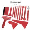 Car Vinyl Film Wrapping Decoration Tool Vehicle Window Windshield Sticker Portable Scraper Set 13 Pcs/set Box Pack