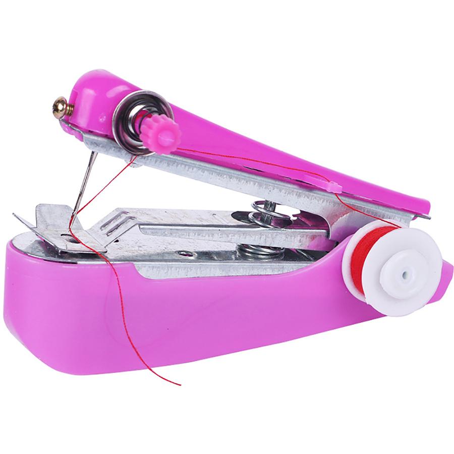 

Mini Handheld Manual Sewing Machine, Home Quick Clothing Repair Tool, Portable Sewing Device for Daily Fabrics & Basic Stitching фіолетовий