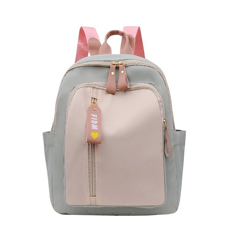 Schoolbag new Korean version Oxford cloth backpack women's tide large capacity fashion versatile student schoolbag light small backpack