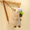Fashionable Capybar Plush Toys Girls' Crossbody Bag for Girlfriends To Hold Flowers and Kapi Backpack Activity Gift Handbag