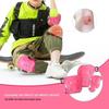 Children's Protective Gear Set for Roller Skating, Cycling, Inline Skates, Skateboards, & Scooters: Includes Knee Pads, Elbow Pads, and Wrist Guards.