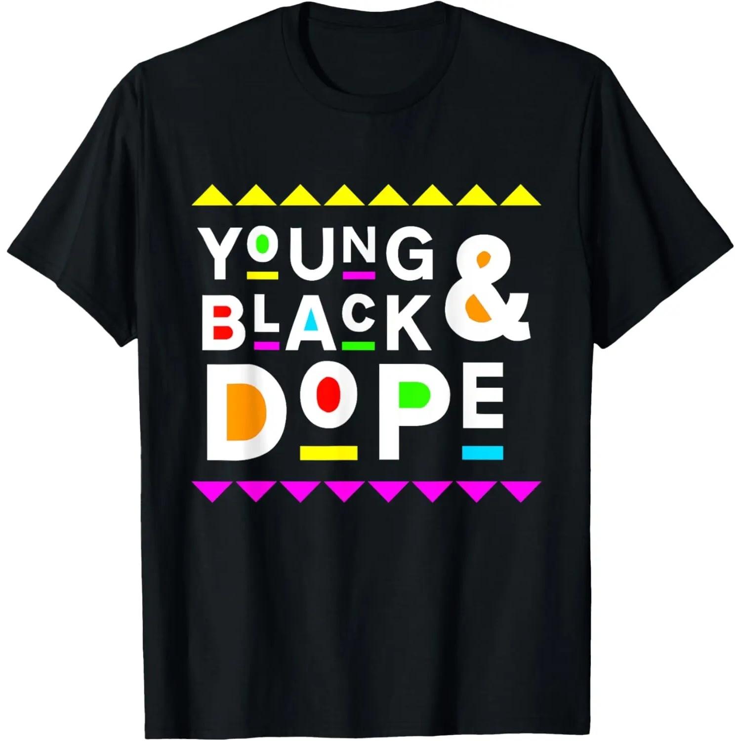 

Young Black & Dope 90s Style T-Shirt XXXXXL чорний