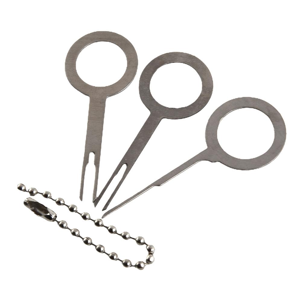 3x Car Electrical Cable Terminal Wiring Crimp Connector Removal Puller Key Tool