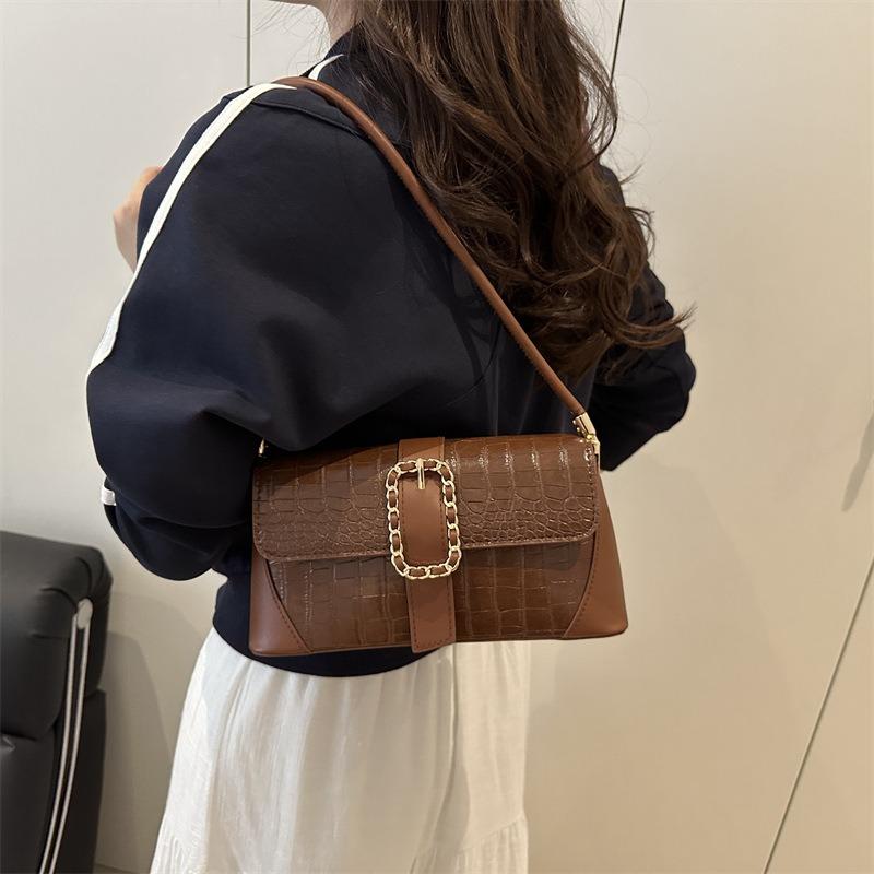 Bag Women's New Niche High-end Sense Large Capacity Versatile Underarm Bag Light Luxury Small Bag