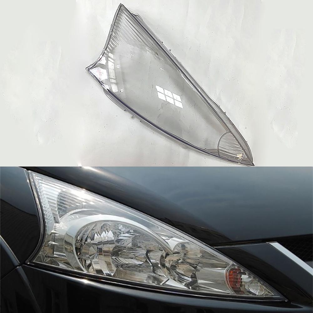 For Mitsubishi Grandis 2009 2010 2011 2012 2013 2014 2015 Car Headlight Cover Lampcover Lampshade Lamp Lens Case Auto Light Caps