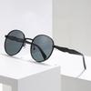 2025New Man woman Sunglasses High Quality Metal Material Eyewea Round-Frame  UV400 Fashion Versatile Trend Sunnies Unisex