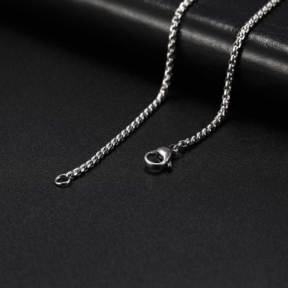 Cadenas Cubanas de Acero Inoxidable My Shape de 3 mm a 10 mm para Hombres Cadenas Masculinas Cadena Figaro Caja Gargantilla Joyería Punk 45 cm 50 cm 60 cm