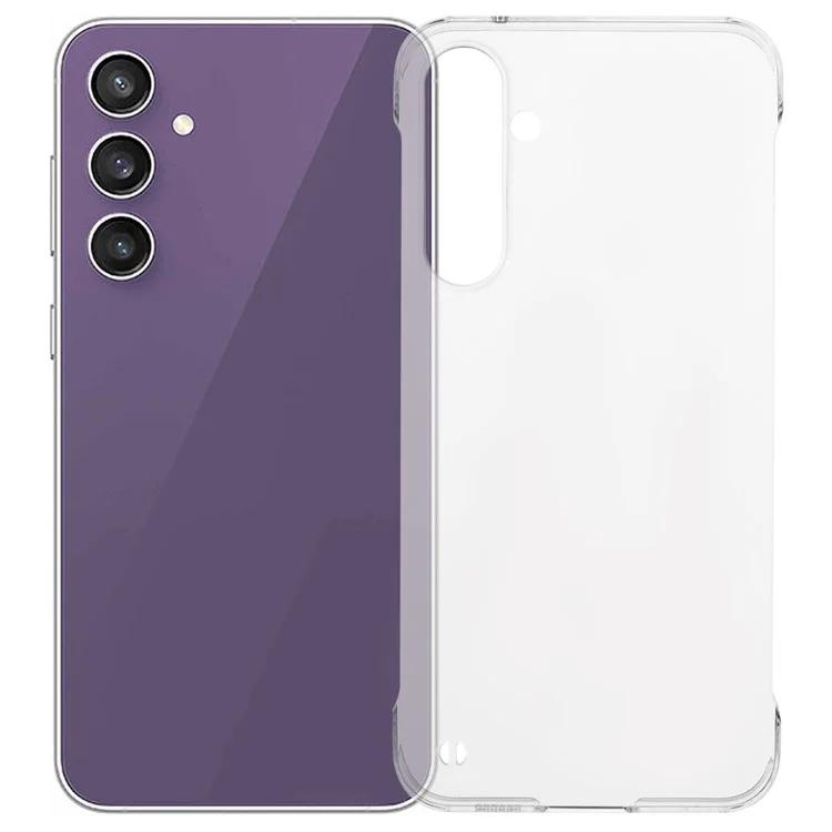 

Для Samsung Galaxy S23 FE чехол прозрачный жесткий ПК безрамочный чехол для телефона