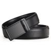 Men's Casual Anti-Pull 3.5 Automatic Buckle Two-Layer Cowhide Belt