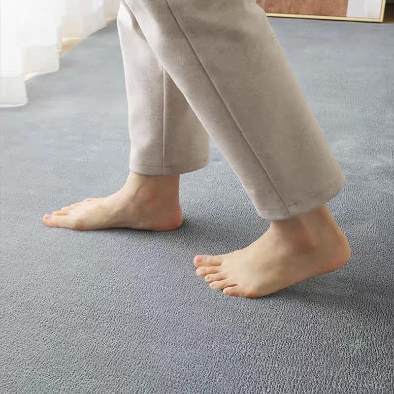 Pink Coral Velvet Carpet Living Room Short Plush Rug Bedroom Floor Mat Home Decor Rug for Kids Room Carpet Silent Moisture-proof