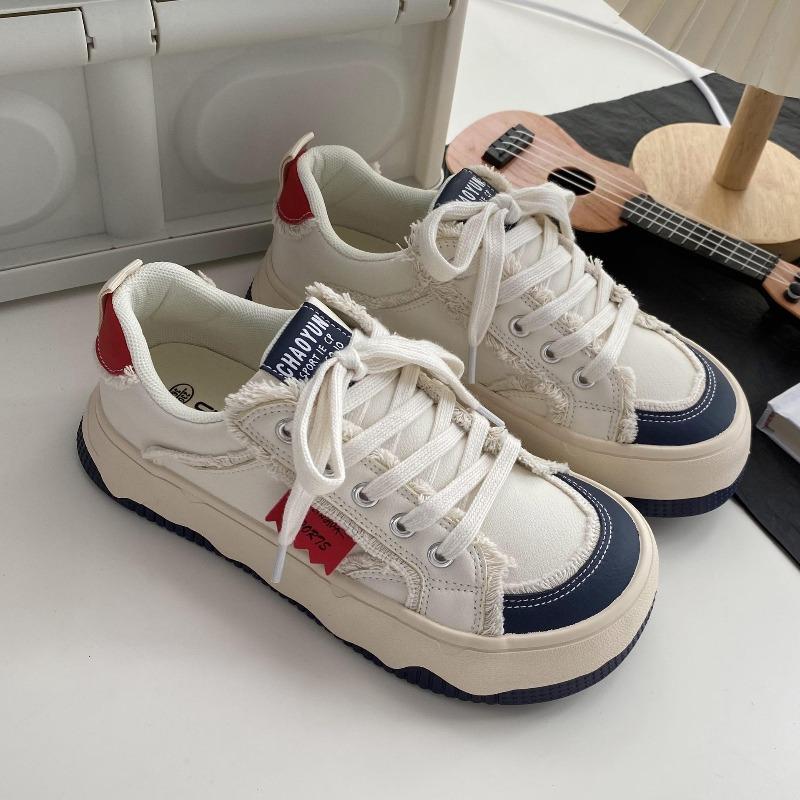 New Dad Shoes for Women, All Season Height Increasing Casual Breathable Thick Sole Color Blocked Travel Versatile Shoes