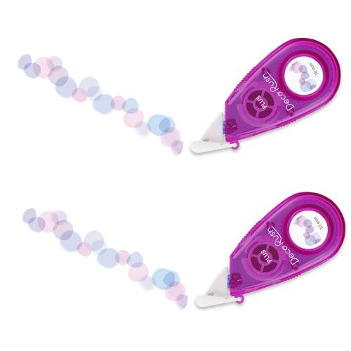 Plus Plus Deco Rush 10mm Thick Purple Dots 2 Pieces DC-080-12 51915ÁE