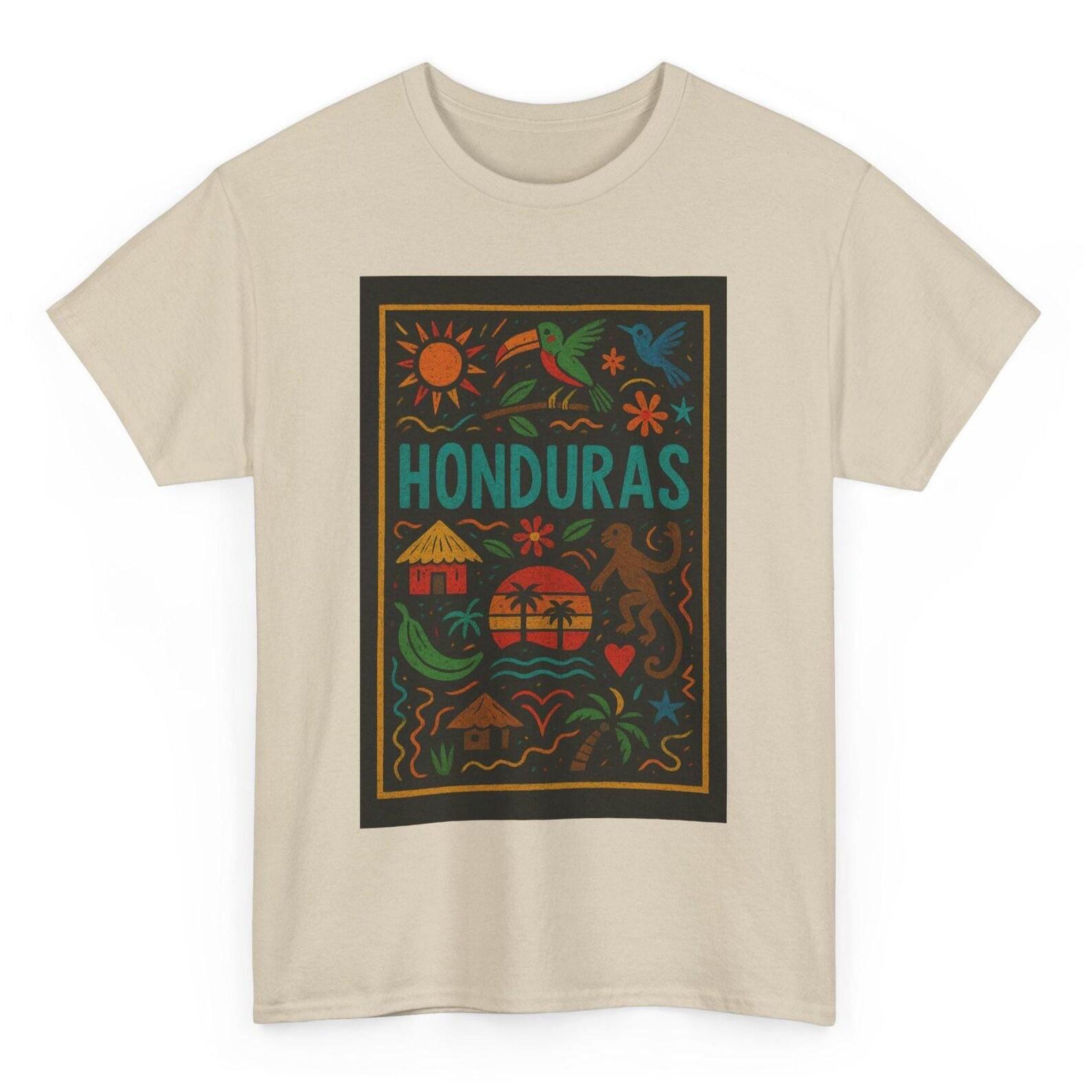 Vintage Honduras T-Shirt: Tegucigalpa Graphic Tee, Honduran Heritage S