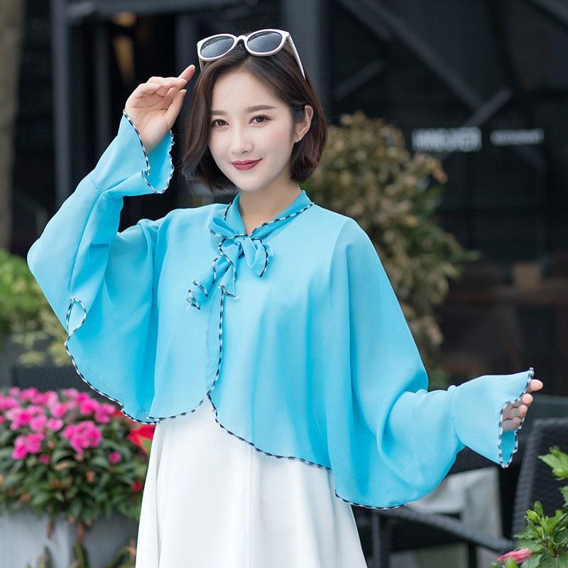 Women's UV Protection Breathable Shawl for Summer Riding and Driving