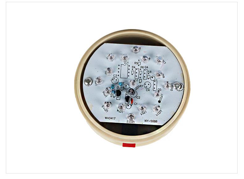 Dry Battery Flashing Alarm Strobe Light - LTD-5088 Magnetic Ceiling Police Warning Light