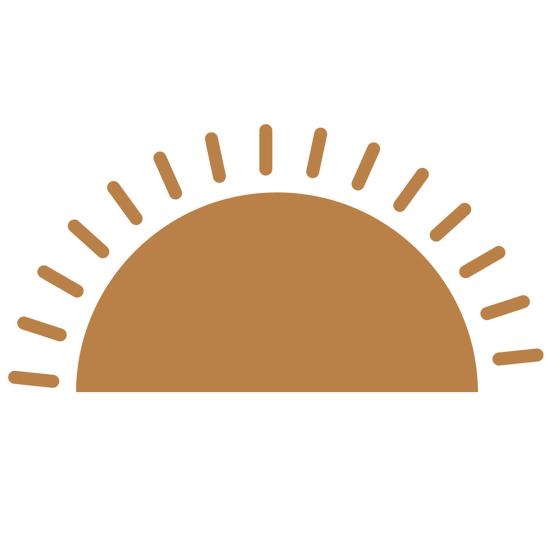 

1 лист Наклейка на стену Мультяшная Съемная Самолет Богема Большая Настенная Наклейка Солнце Украшение для дома коричневый