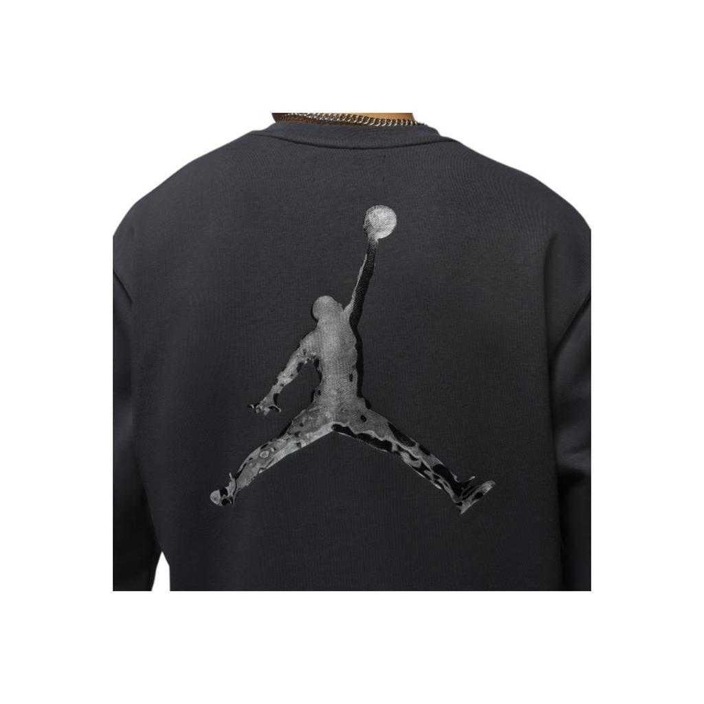 Jordan Herren Trainingsserie Bequemes Stilvolles Sport-Sweatshirt Herren-Sweatshirt Schwarz HQ4889060