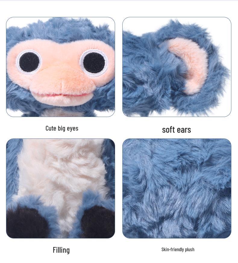 Deva Fox Plush Monkey Doll - Stuffed Animal Gift & Sleeping Pillow