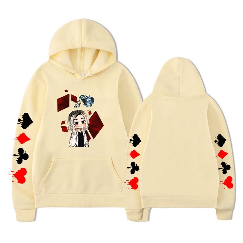 Hunter X Hunter Japanische Animation Hoodie Herren Damen Harajuku Pullover Streetwear Unisex Herbst/Winter Plüsch-Sweater