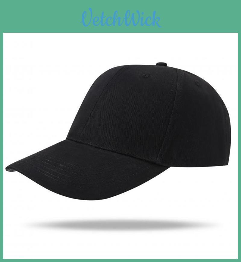 Pure Cotton Baseball Cap With Sun Protection For Casual Wear