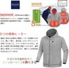 GmrvaMen Electric Heated Jacket with 5 USB 3 Temperature and Cold Weather Protection for Outdoor and Warm for Fall and Size Built-in Heaters,