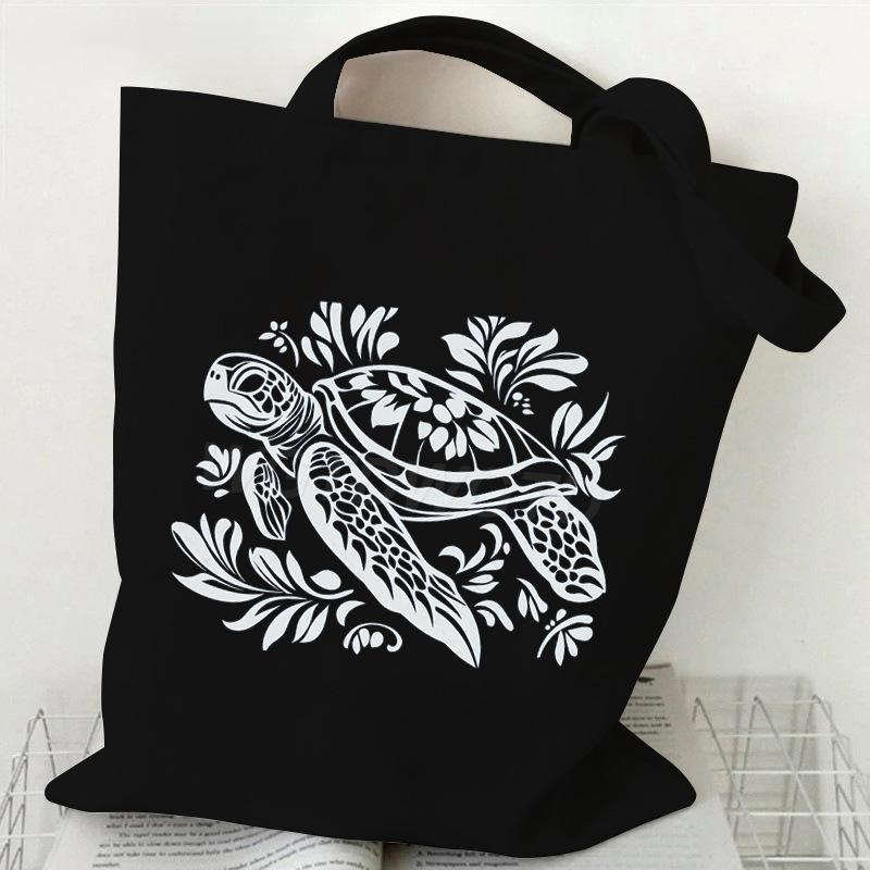 Ocean Animal Trend Shoulder Bag Daily Versatile Commuter Student Tutoring Bag