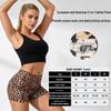 Women's European Size Leopard Print Yoga Boxer Briefs - No Roll, Stretchy & Breathable