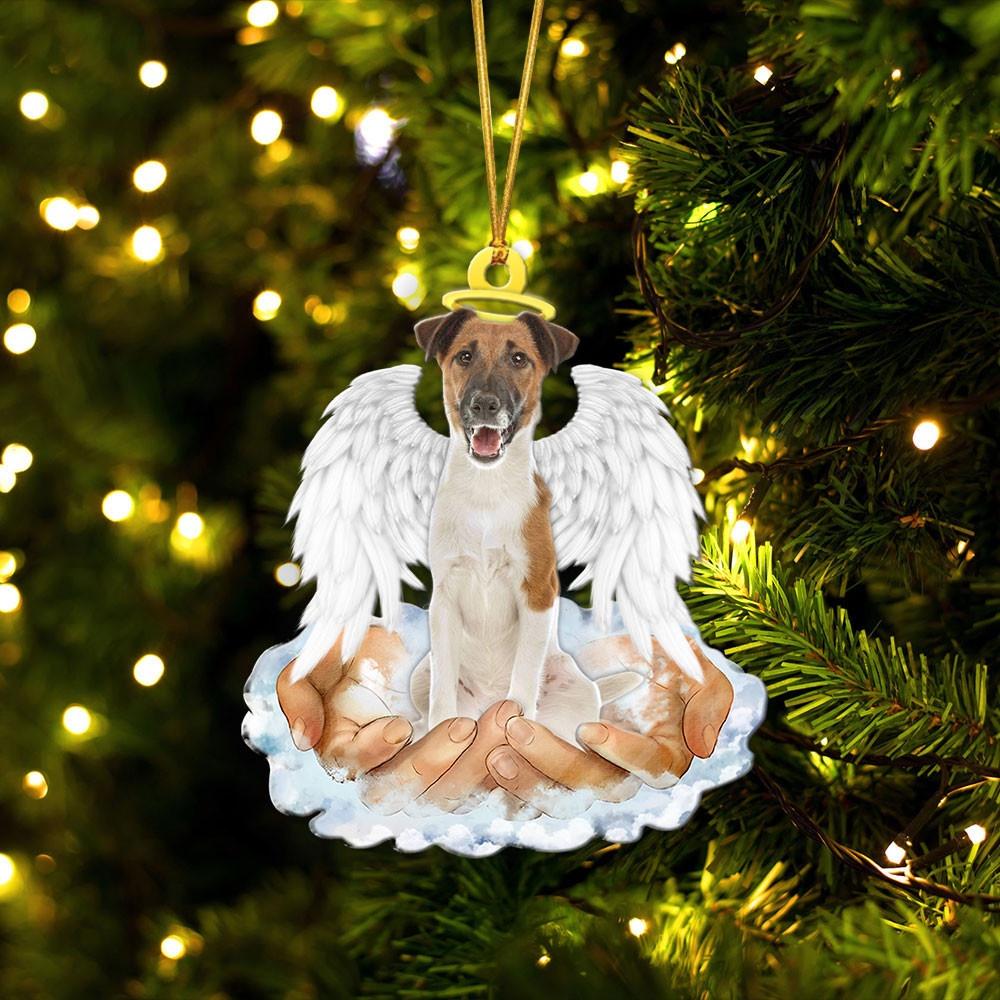 Creative Angel Wing Dog Christmas Decoration Acrylic/organic Glass Cartoon Style