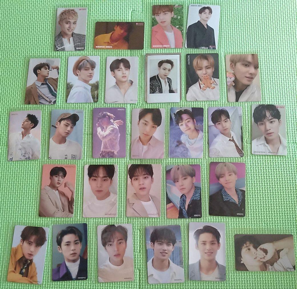 

[USED] SEVENTEEN HMV purchase bonus trading card Mingyu 28 pieces