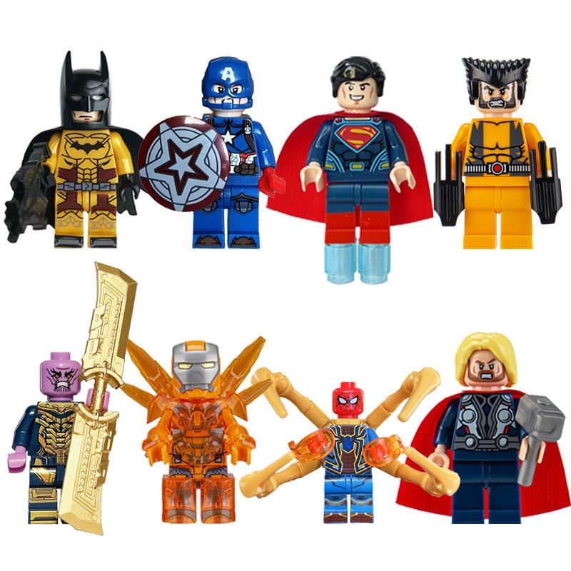 

Супергерой Стальной Паук Кукла Строительный Блок Головоломка Игрушка