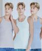 BYC B-Men'S Pure Cotton 3-Color Sleeveless Undershirt 3-Pack
