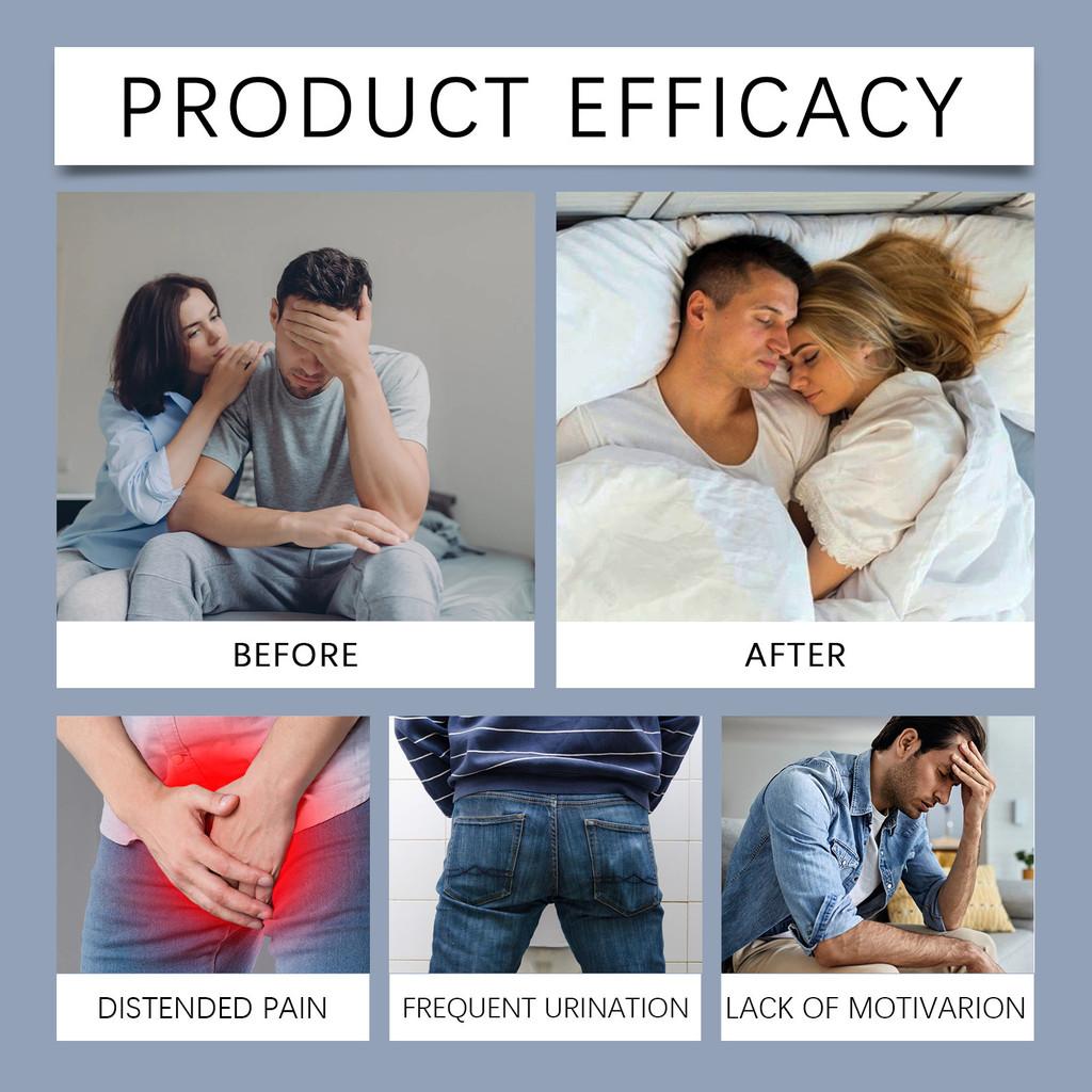 South Moon Mens Body Care Patches Soothe Prostate Discomfort Moisturizing