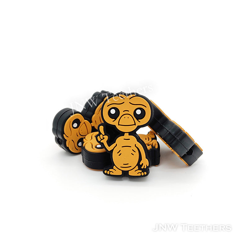 

Силиконовые фокусные бусины Alien Duck. pack 10