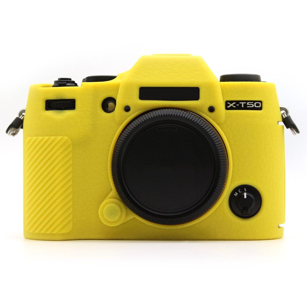 For Fujifilm X-T50 Camera Case Anti-Scratch Textured Silicone Protective Cover