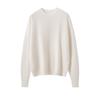 Women's Pure Cashmere Half-High Neck Sweater - Versatile Long Sleeve Knit Pullover