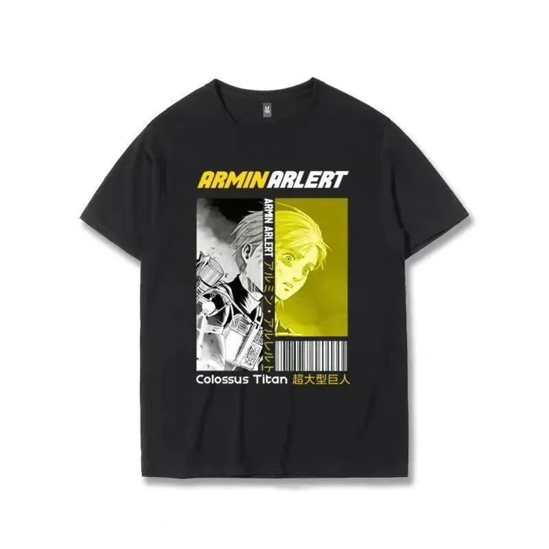 Japanese Anime T Shirt Scouting Legion Clothes Shingeki No Kyojin Tee Shirt Attack On Titan Giant Short-sleeve T-shir Men Women