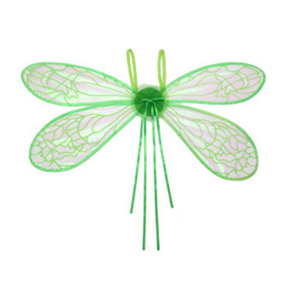 Dragonflies Wing Light Up Angel Wing LED Cicada Wing Halloween Costume Wing Dress Up Elves Wing