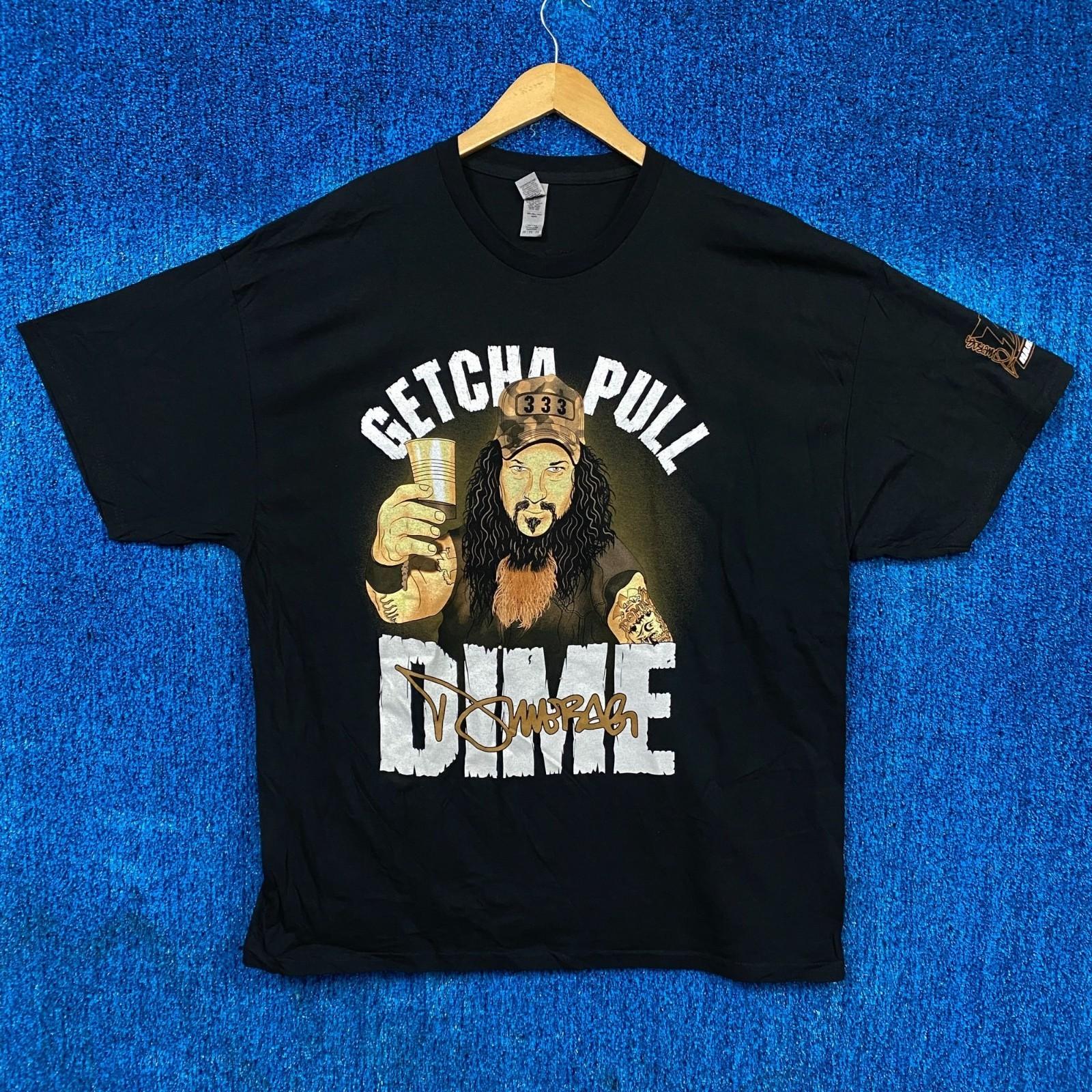 Dimebag Darrell Getcha Pull Dime North American Tour Tee 2XL Unisex T-Shirt S