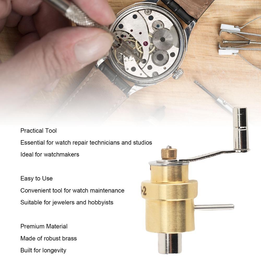 Brass Watch Mainspring Winder Different Specifications Brass Mainspring Tool for Jewelers