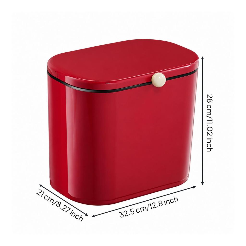 Touch Top Kitchen Garbage Can Hands-No-Cost for Apartment, Utility Room