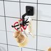 Folding Hook 360° Rotating Self-Adhesive Kitchen Hooks Wall Shelf Storage Hook