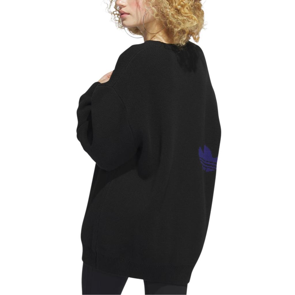 Adidas Originals Knitwear Unisex Black Crew Neck Moderate Other IC1879