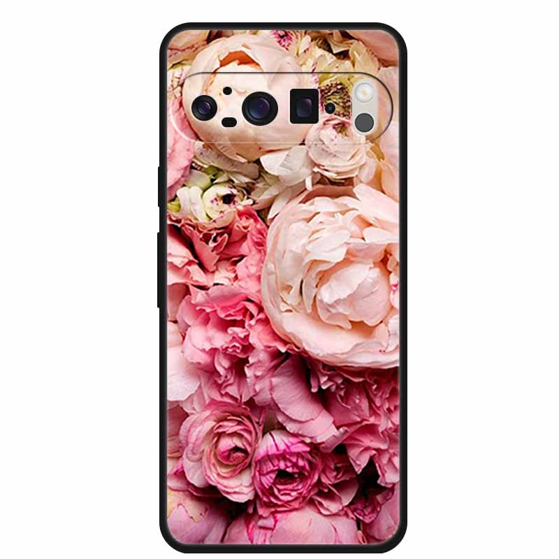 For Google Pixel 10 Pro XL 5G Case 10Pro XL 6.8" Coque Black Silicone Soft TPU Phone Case For Google Pixel 10 Pro Case Shell Bag