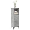 Vidaxl Bathroom Cabinet, Concrete Grey, 30X30X100 Cm